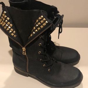 Steve Madden studded boots